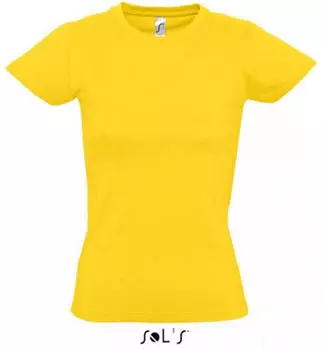 Sol's Imperial Heavy Kurzarm T-Shirt (11502) gelb