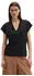 Marc O'Polo T-Shirt mit TENCEL™ Modal V-Ausschnitt Normale Passform (48968357) schwarz