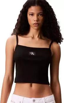 Calvin Klein Top Slim Fit schwarz