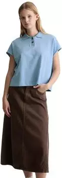 Marc O'Polo DENIM Polo Shirt Single Jersey (77815814) medium blue 4840