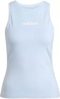 Adidas Cotton Tank Top (JG8627) blau/wei&szlig;