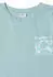 Cecil T-Shirt mit Brusttasche (B325429) crystal mint/weiß