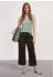 Street One Frauen Top mit V-Neck und Knopfdetail in Grün Gr: (A32557518100)