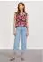 Street One Frauen Top mit Strukturmix und Crochet-Details in Pink Gr: (A32553037281)