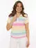 Zwillingsherz Poloshirt Stripes (32785001) bunt