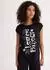 bonprix Shirt aus Bio-Baumwolle mit Applikationsband (95334495) schwarz