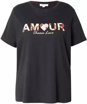 Only Carboostery Life SS Reg Tee JRS BS T-Shirt (83128526) schwarz print:mikasi