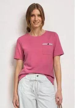 Street One T-Shirt mit Rundhalsausschnitt (A32560317846) blush berry