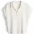 Opus Kurzarmshirt Regular Fit milk