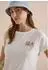 Cecil Sommershirt mit Rundhals und Embroidery (B325415) vanilla white