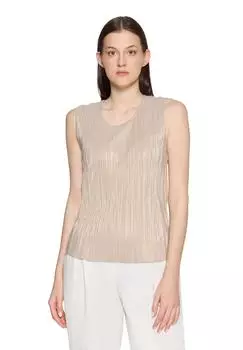 Betty Barclay T-Shirt mit Glanzeffekt (77301409) grau beige