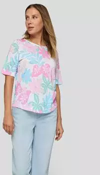 Rabe Krokus T-Shirt mit All-Over Print (87816001) krokus