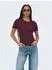 Only T-Shirt Schmale Passform beere