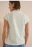 Cecil T-Shirt mit Funnel Neck und Streifen (B325639) raw matcha lime