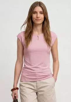 Street One T-Shirt mit Cut-Out Detail (61455643) quiet rose