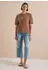 Cecil T-Shirt mit Knopf Details (29840936) creamy mocha