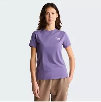 The North Face Simple Dome T-Shirt Slim Fit grounded plum