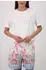 Monari Rundhalsshirt Blumendruck Allover Regular Fit (24699646) ecru rosa gemustert