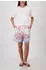 Monari Rundhalsshirt Blumendruck Allover Regular Fit (24699646) ecru rosa gemustert