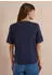 Cecil T-Shirt aus elastischem Materialmix (B325683) urban dark blue