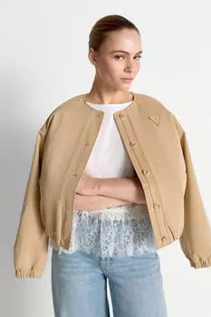 Rich & Royal T-Shirt mit Spitze und Ballonärmeln (2603-410) weiß