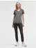 Soccx T-Shirt mit V-Ausschnitt und Pailletten-Wording Slim Fit schwarz