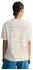 Marc O'Polo T-Shirt Relaxed with Back Print magenta/weiß
