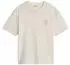 Marc O'Polo T-Shirt Relaxed with Back Print magenta/weiß