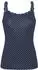 Lascana Unterhemd mit Spitze im 2er-Pack (870996) marine/weiß
