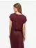 Vila Viellette S/s Satin Top/su - Noos (14059563) port royale/merlot
