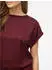 Vila Viellette S/s Satin Top/su - Noos (14059563) port royale/merlot
