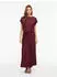 Vila Viellette S/s Satin Top/su - Noos (14059563) port royale/merlot