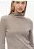 s.Oliver Rollkragenshirt Slim Fit (94896166) taupe/braun
