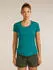 Icebreaker 125 Cool-Lite Merino Blend Sphere III T-Shirt Damen (0A56ZP) dunkelblau