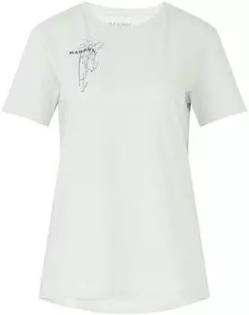 Mammut Core T-Shirt Women Flower pastellgrün/lila