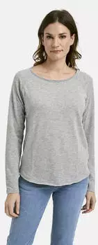 Smith&Soul Oversize T-Shirt Crossed Back (SAS0027001000006) graumeliert