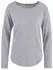 Smith&Soul Oversize T-Shirt Crossed Back (SAS0027001000006) graumeliert