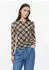 s.Oliver Langarmshirt leicht transparent (2182303) braun/beige