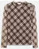 s.Oliver Langarmshirt leicht transparent (2182303) braun/beige
