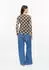 s.Oliver Langarmshirt leicht transparent (2182303) braun/beige