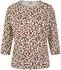 Rabe 3/4-Arm Sommershirt gemustert mit Stretch (57-121355) cognac