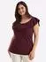 Sheego Halbarmshirt (14215407) burgund