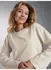 Trigema Longsleeve Langarmshirt mit ausgestellten Ärmeln (56196522) natur