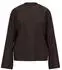 Trigema Longsleeve Langarmshirt mit ausgestellten Ärmeln (540505) mocca