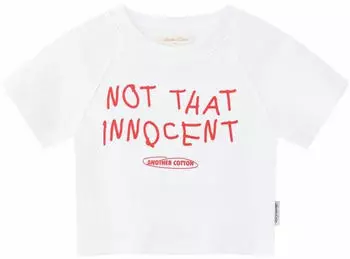 Another Cotton Lab Cropped Shirt (32938306) wei&szlig;/rot