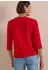 Cecil 3/4-Arm-Shirt mit Schlitz-Rundhalsausschnitt (325676) flame red
