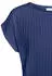 Lascana Kurzarmshirt mit Biesenstruktur (54135345) blau