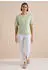 Cecil T-Shirt mit Knopf-Details (40218041) raw matcha lime