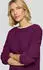 Rabe 3/4-Arm-Shirt mit Struktur Muster (21990901) malve