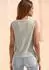 Vivance Dreams Ribbed Tank Top grau meliert
